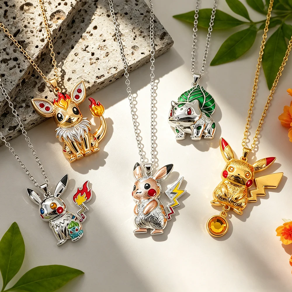 

Аниме-кулон с Покемонами: Пикачу, Чармандер, Бульбазавр (Q-версия) — коллекционное украшение для фанатов, подарок на праздник