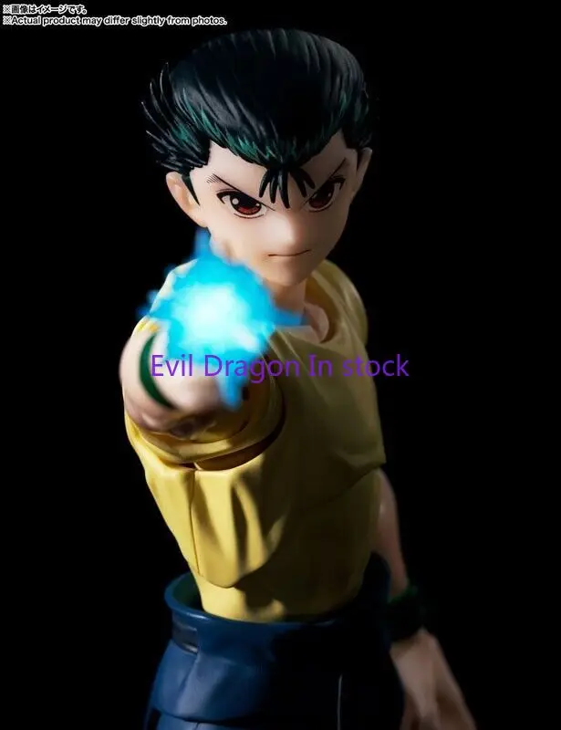 متوفر في المخزون بانداي S.H.Figuarts Shf Yusuke Urameshi YuYu Hakusho لعبة مجسمة نموذج هدية