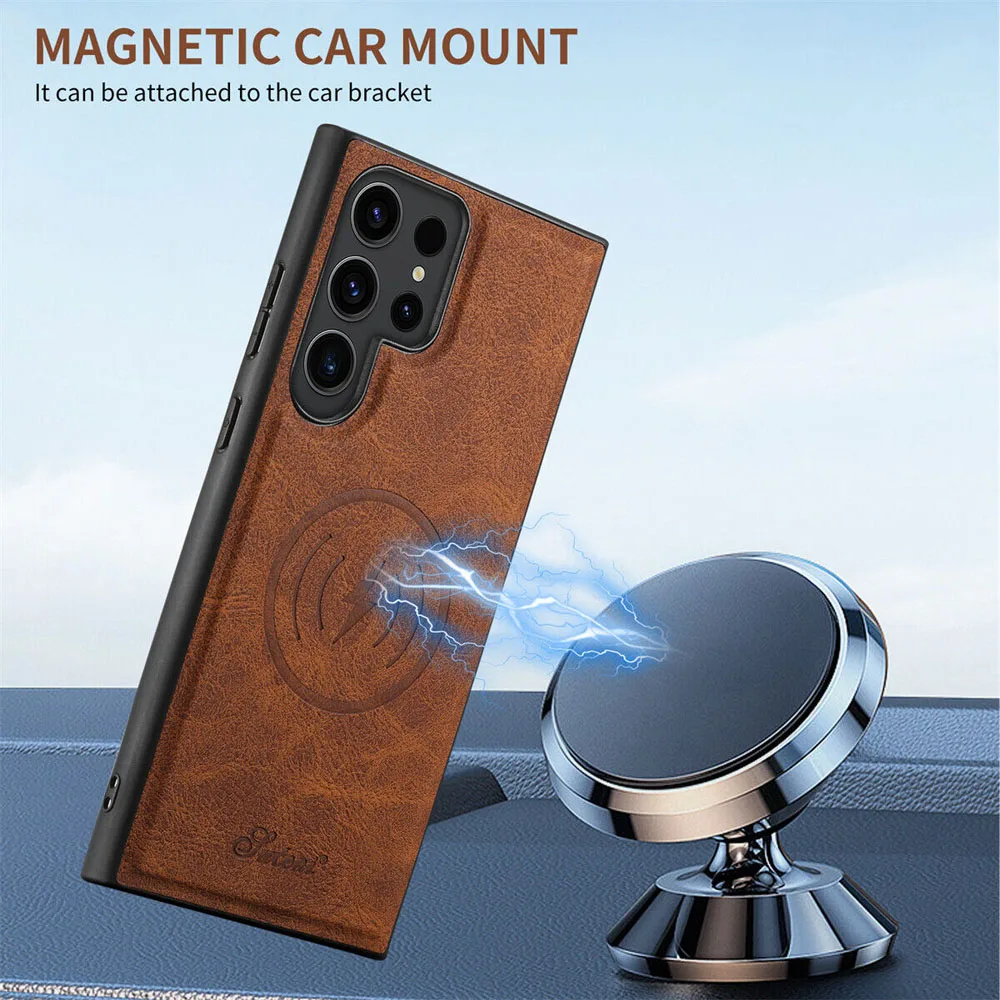 Detachable 2 in 1 Cover For Samsung Galaxy S24 S23 S22 Note 20 Ultra Leather Wallet Card Holder Magnetic Case