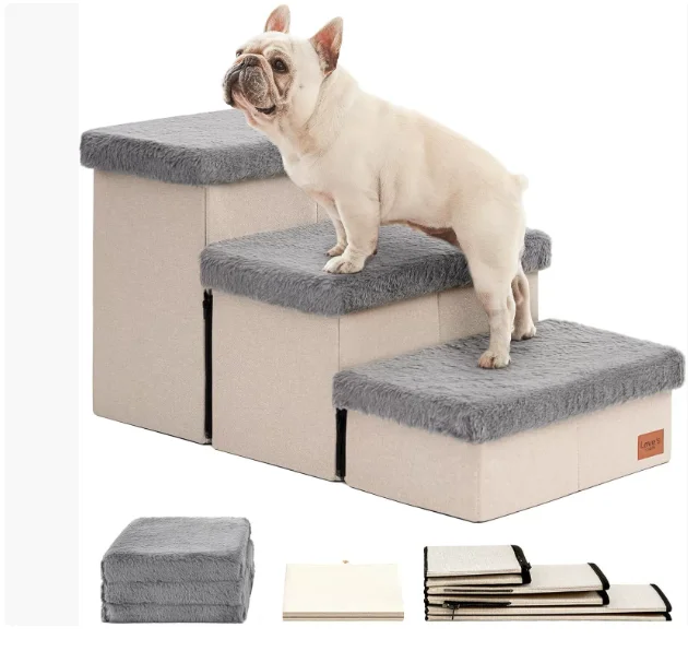 Pet Stairs with Storage or Condo, 17.5