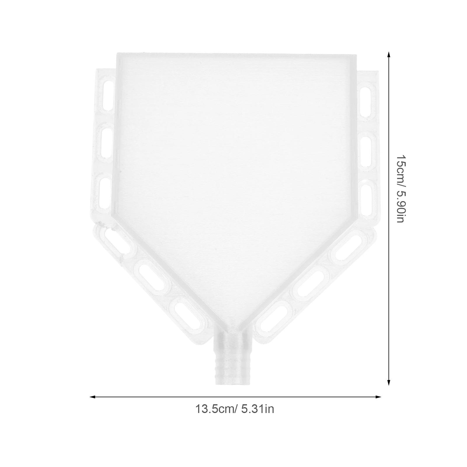 Air Conditioner Drip Pan Hole Diameter 1.5cm Plastic AC Unit Water Catcher Tray For Air Conditioner Accessories Water Tray Box