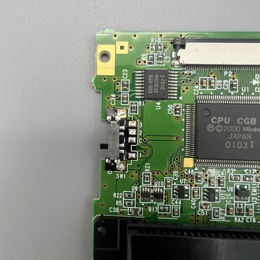 버튼의 전원 스위치는 Gameboy pocket Gameboy color GBP gbc에 적합합니다.