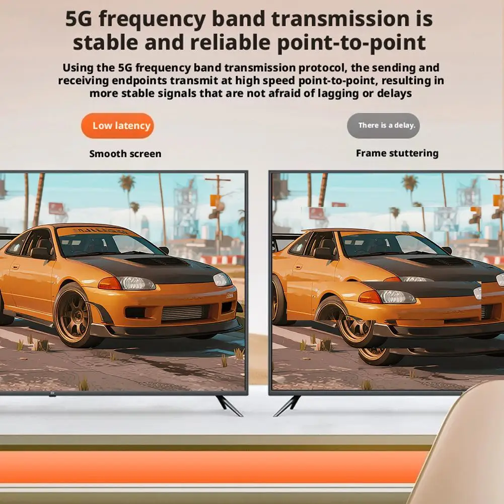 ワイヤレス HDMI 互換ビデオ送信機および受信機エクステンダーキット TV スティック ドングル アダプター PC カメラ ラップトップからテレビのモニターに接続