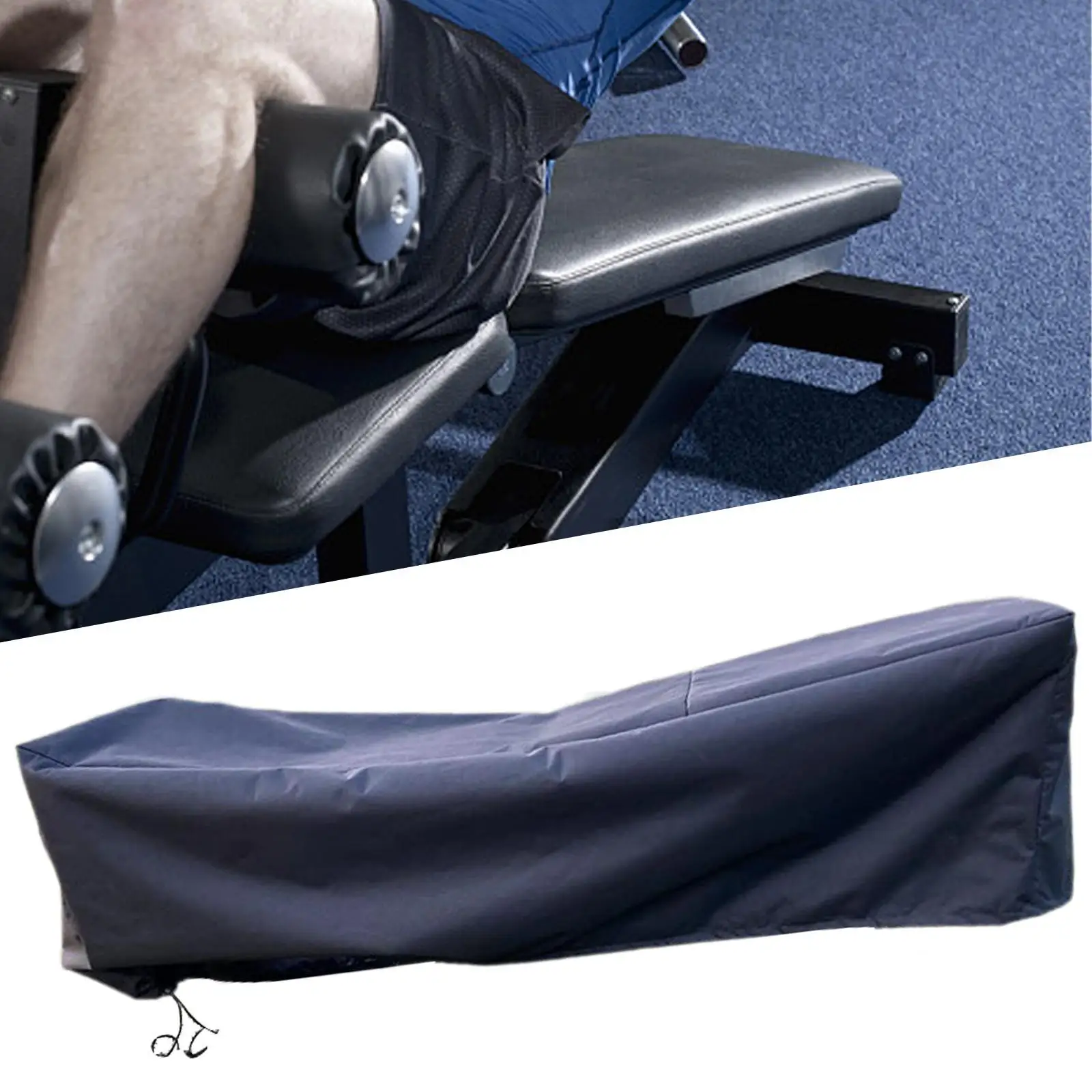 Sit Up Board Cover Heavy Duty Oxford Fabric Waterproof for Weight Bench Exercise Equipment Outdoor Dustproof Protector