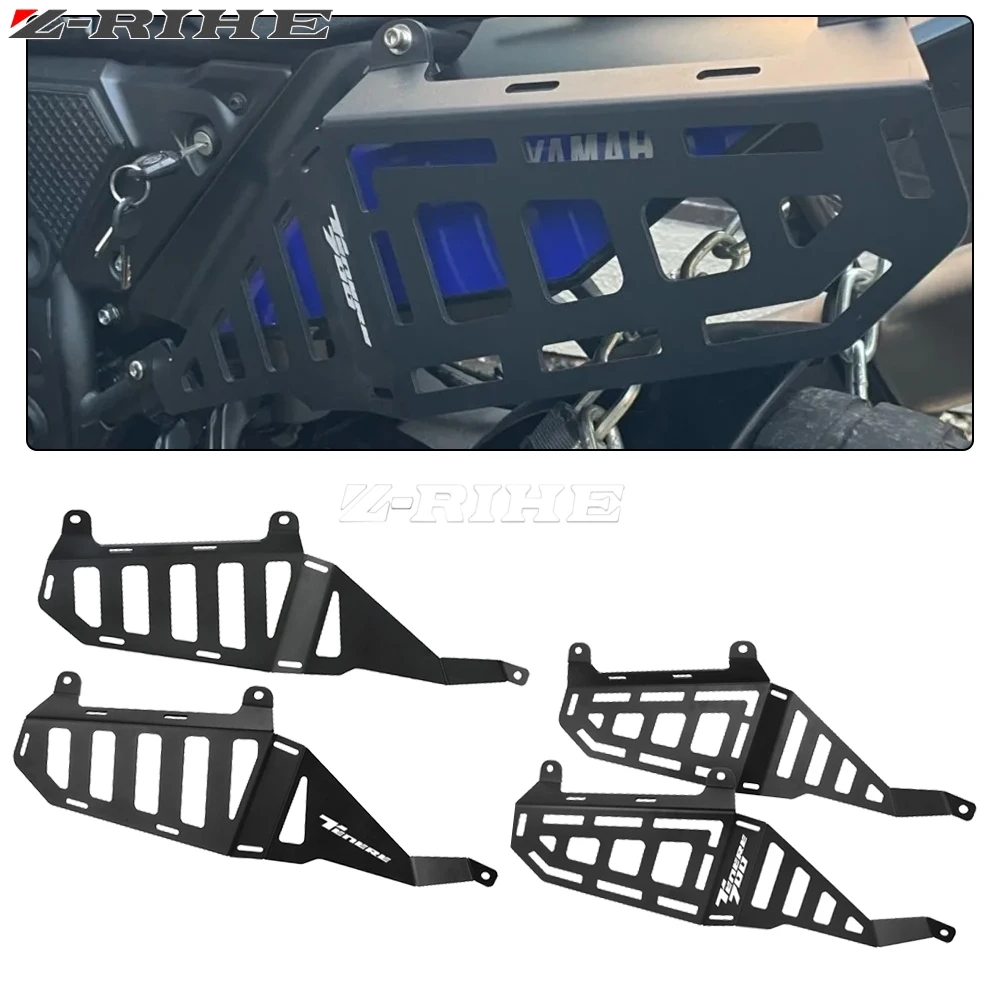 

Для Yamaha Tenere 700 Rally T7 2019-220 Багажник Боковые карманы Кронштейны Боковой кронштейн для сумки Боковой держатель багажника