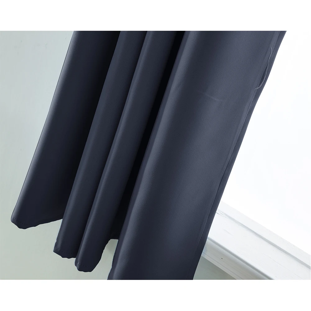 Blackout Kitchen Short Curtains – Soft Heat & Light Blocking Drapes 4