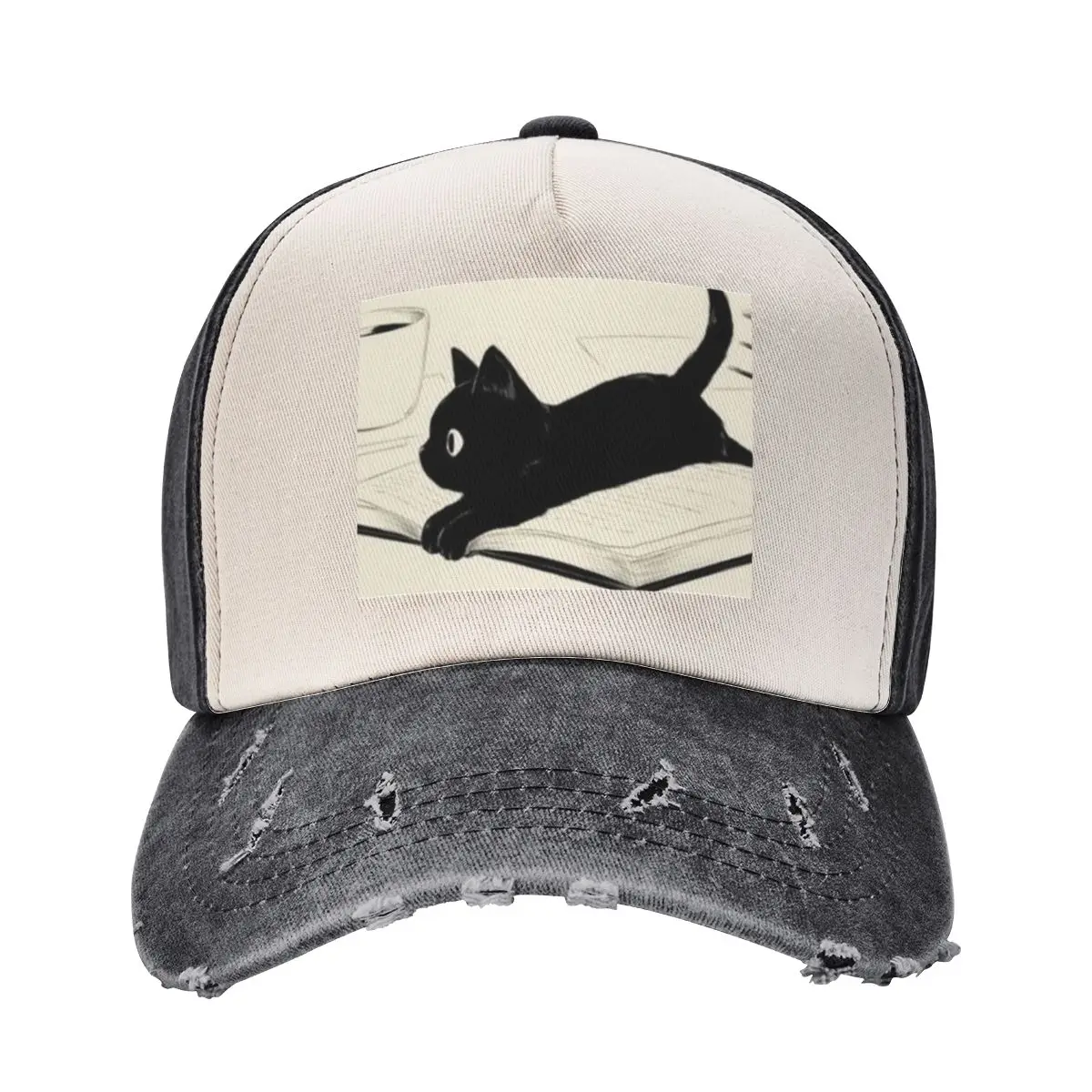 

Little Cat Baseball Cap Snap Back Hat Dropshipping Vintage Snapback Cap Men Caps Women's