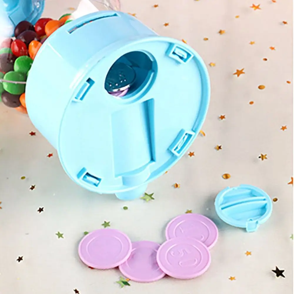 Children Mini Kids Toy Christmas Sweets Coin Bank Money Saving Box Candy Dispenser Candy Machine Birthday Gift