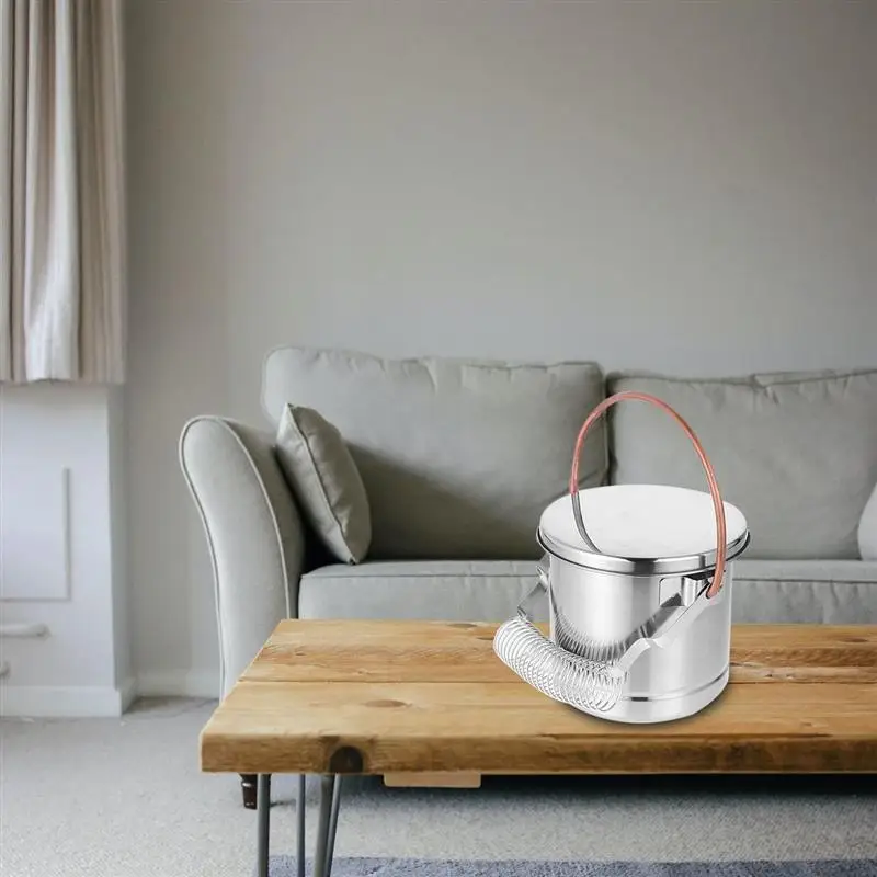 Brush Washing Bucket Watercolor Pencil Painting Washer Stainless Steel Cleaner Portable Brushes