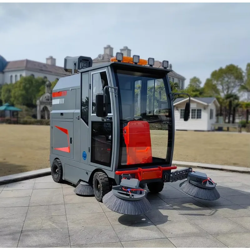 Hot Sale Product R-S2150-F Road Cleaning Machine Street Sweeper Electric Ride-on Road Sweeper