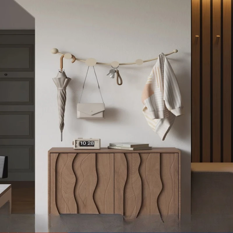 Wall Mounted Coat Rack for Entryway Heavy Duty Hanger Organizer for Bags Modern Coat Hanger