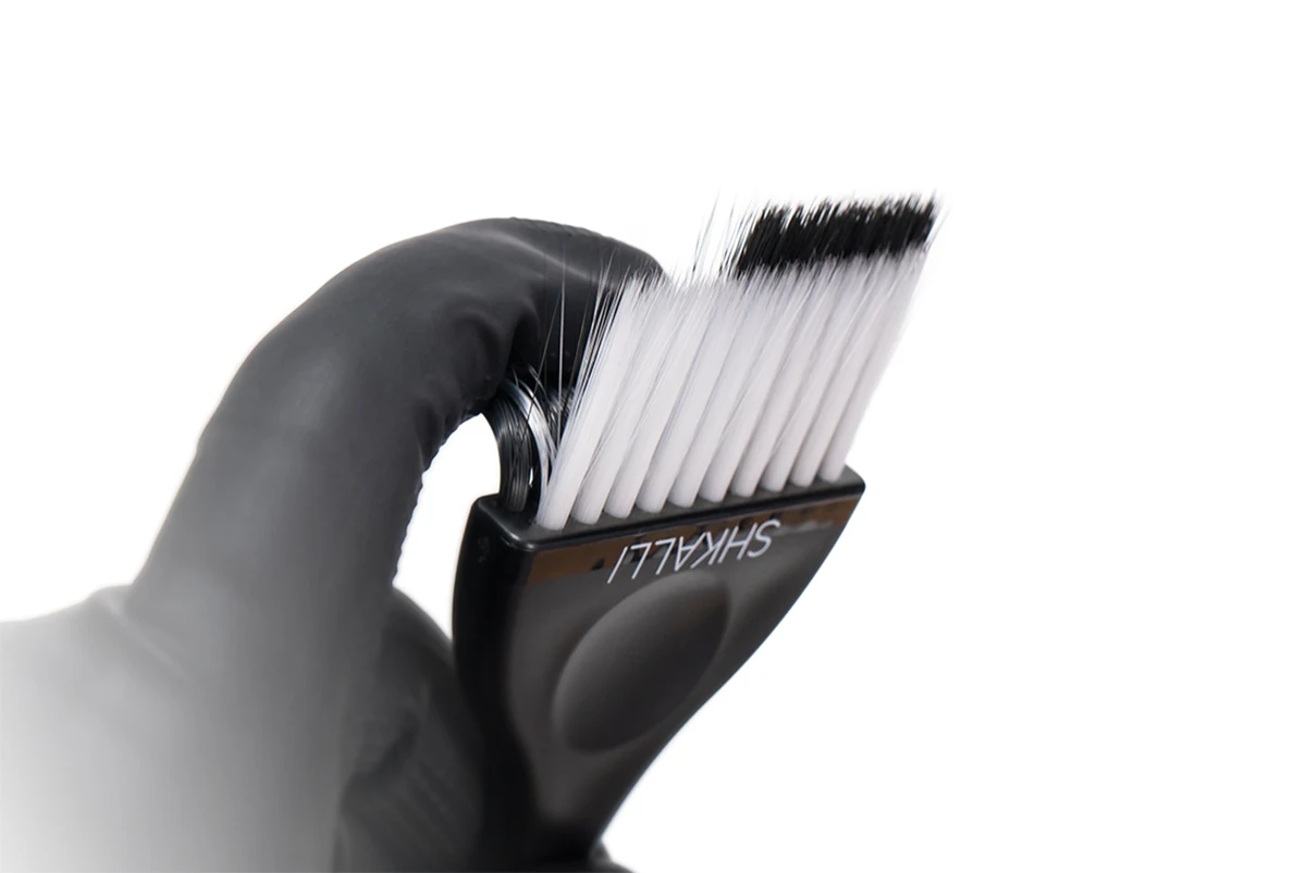 Professionelle Haar Tönung Pinsel Hause Salon Friseur Haar Färben Pinsel Farbige Weiche Borsten Balayage Pinsel Haar Tönung Werkzeug – Detail 7