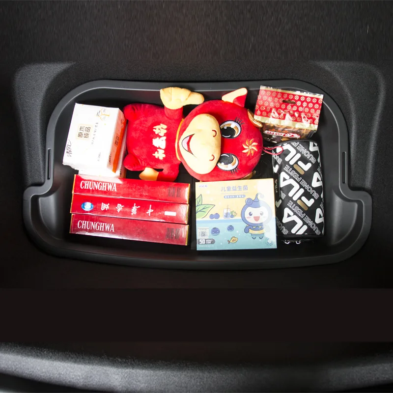 Trunk Storage Box Double-layer Front Storage Box Refitting Accessories