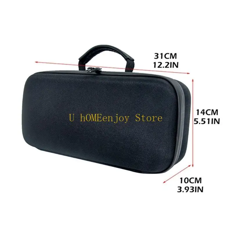 B0kf Shockproof Shock Hard Shell Casing Case Antifall Storage Bag for Rogally Console