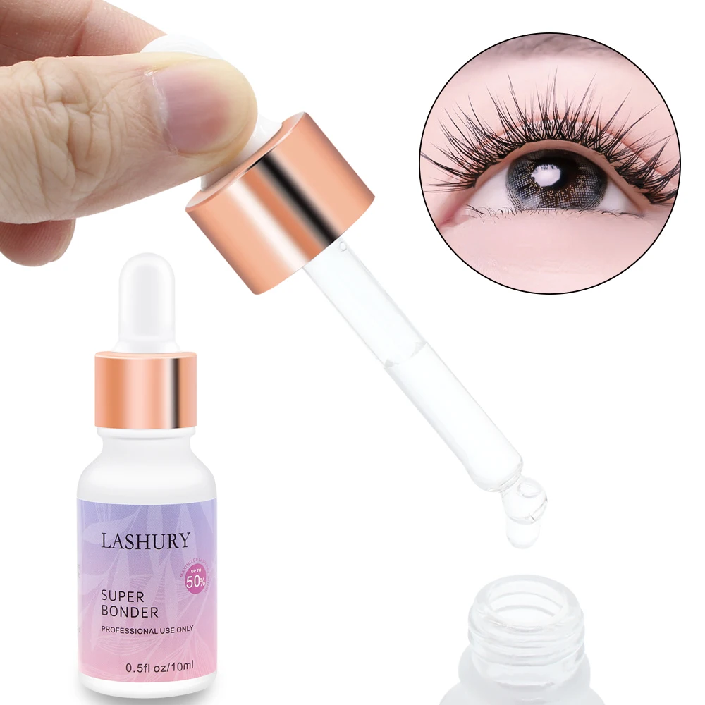 Eyelash Extension Super Bonder Primer Collect Fixing Agent For Grafting Eyelash Glue Quick Drying Eyelash Adhesive