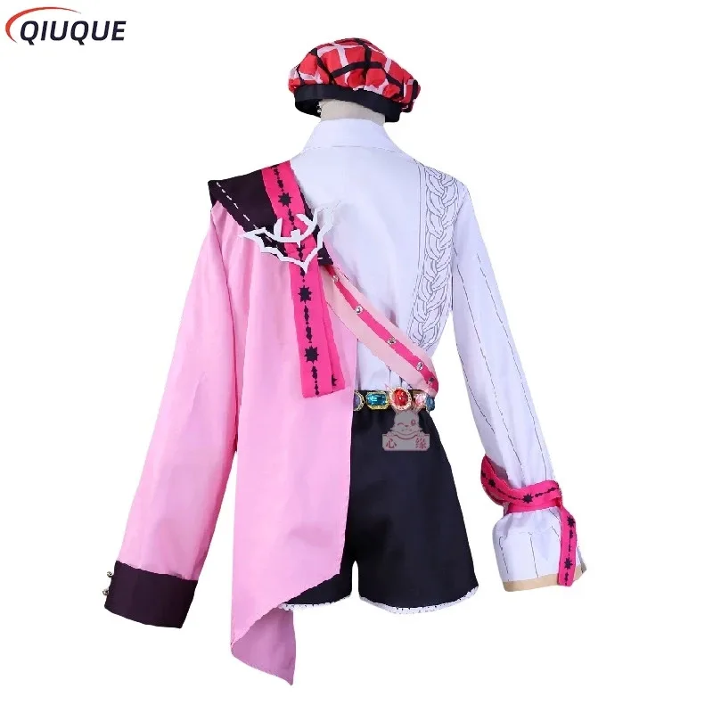 게임 Nu Carnival Aster 코스프레 의상 가발 할로윈 카니발 파티 정장 여성 유니폼 Comic Con 역할 놀이 의상