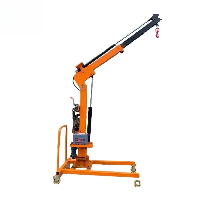 Mobile Hydraulic Truck Crane Clever Hoist Frame Simple Rotation Loading Lifting Equipment for Construction Factory