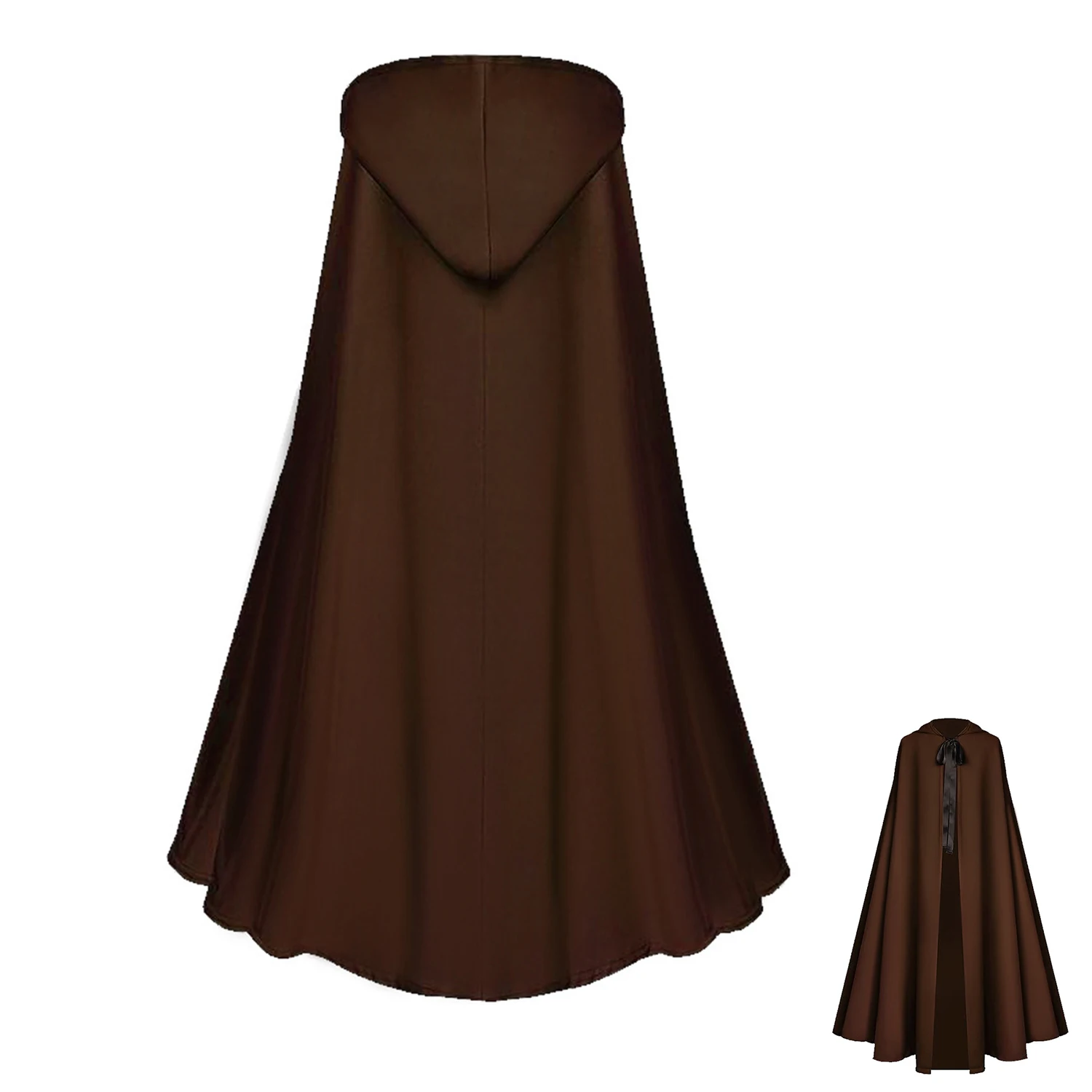 mittelalterlicher Renaissance Tod Cos Umhang Ritter Gothic Umhang Halloween Bühnenkostüm Cosplay