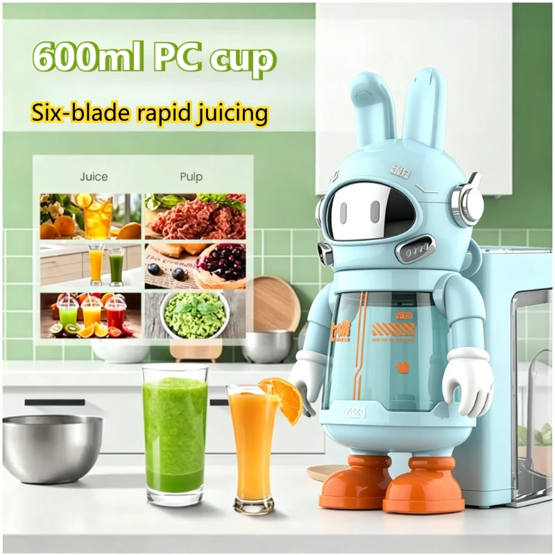 pb09-frullatore-portatile-ricaricabile-usb-80w-600ml-con-6-lame-tazza-multifunzione-2-in-1-con-tracolla-in-acciaio-inossidabile