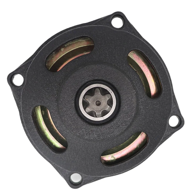 T8F 6T 7T 25H 6T 7T Quad Atv Motorcycle Drum Gearbox 47cc Pocket Bike 2 Stroke Mini Dirt Clutch Housing Tooth Sprocket 49cc