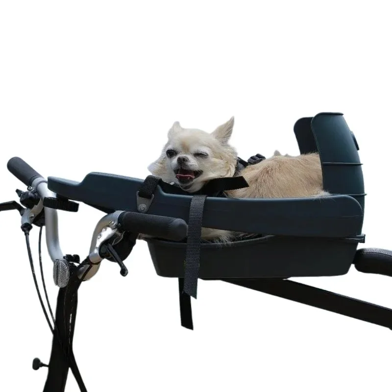 Foldable Pet Bicycle Safety Seat Carrier