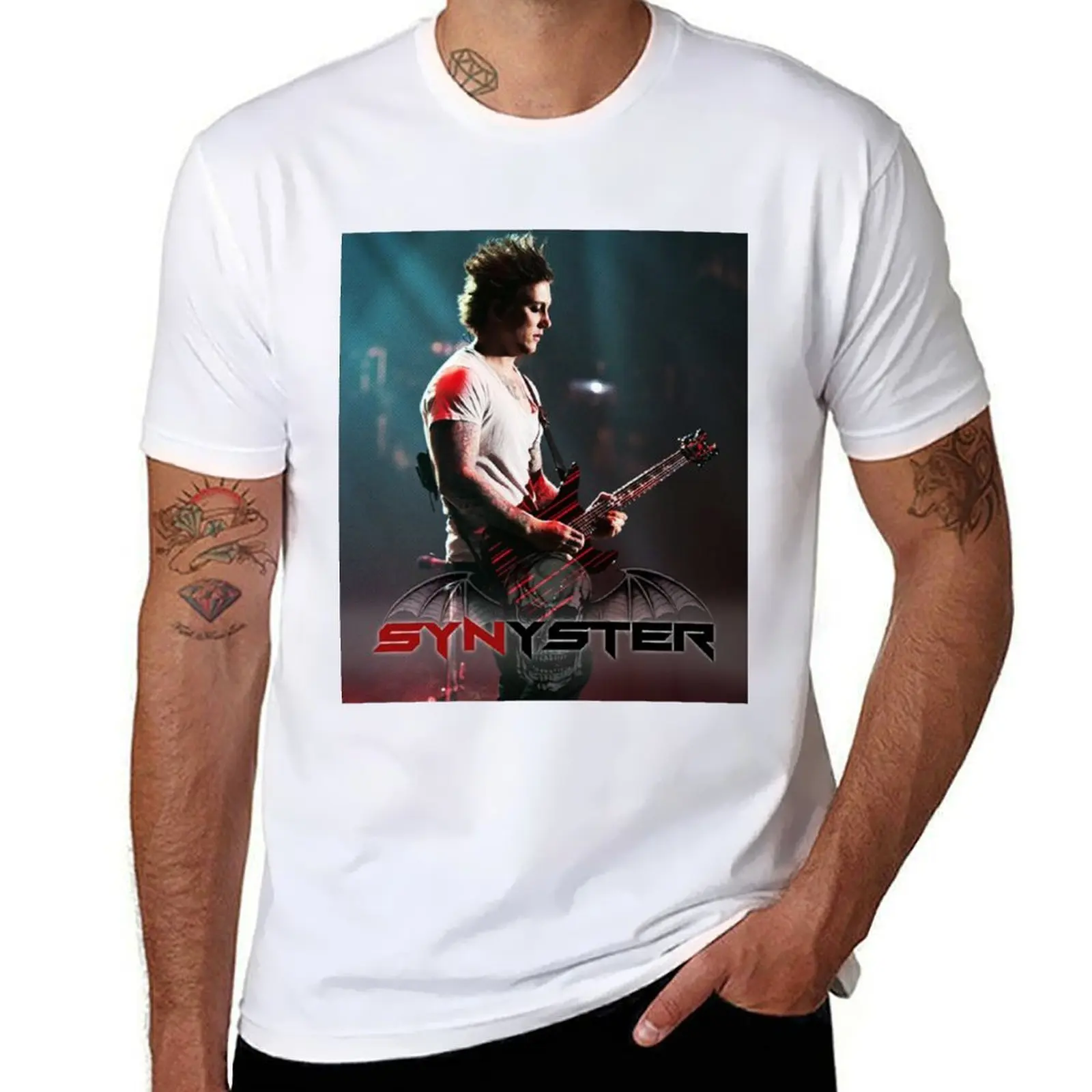 

Synyster Gates T-Shirt t shirts for man graphic vintage t shirts for man cotton soft T-Shirt