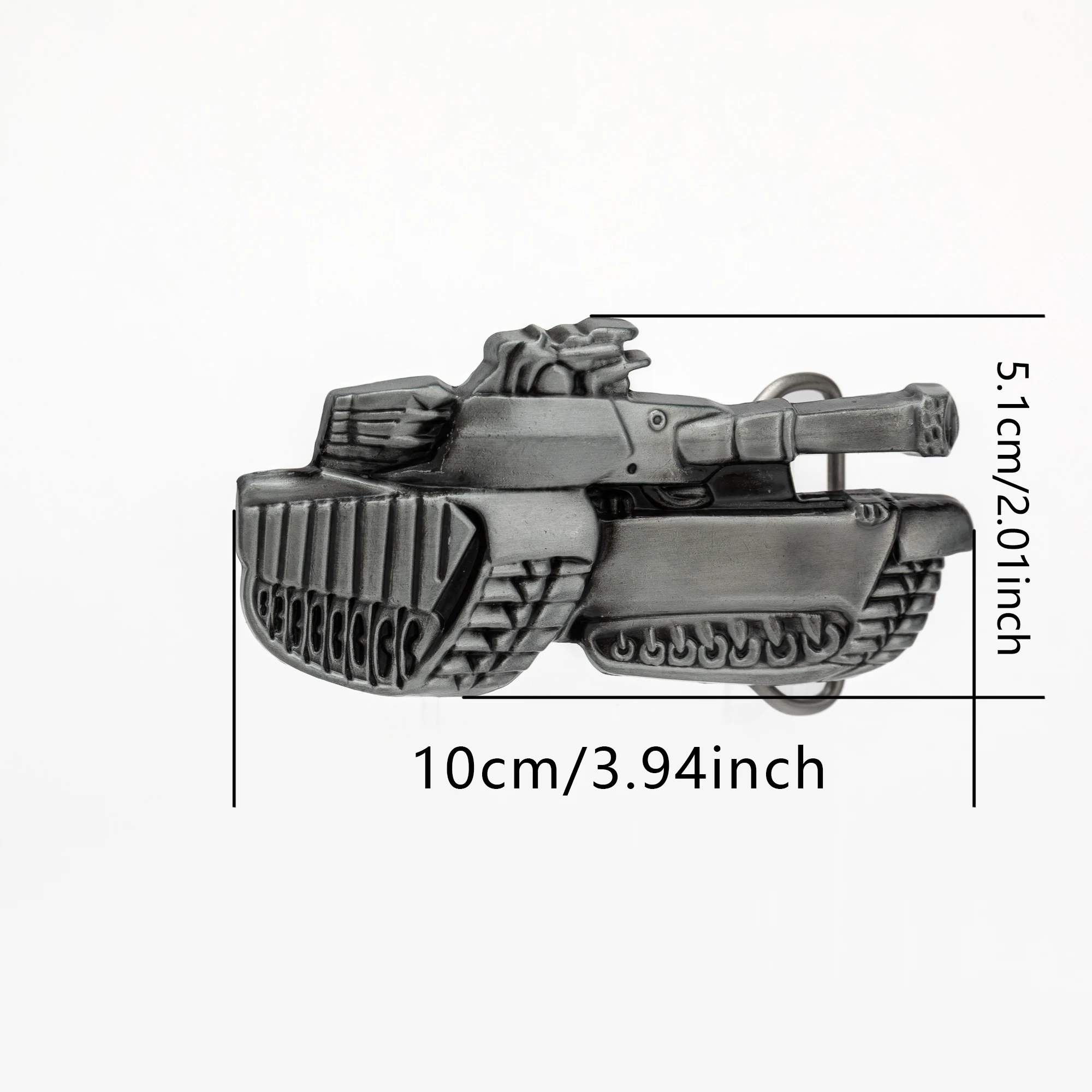 Una hebilla Tucker, una novela hebilla de cinturón de hombre moderna y versátil.