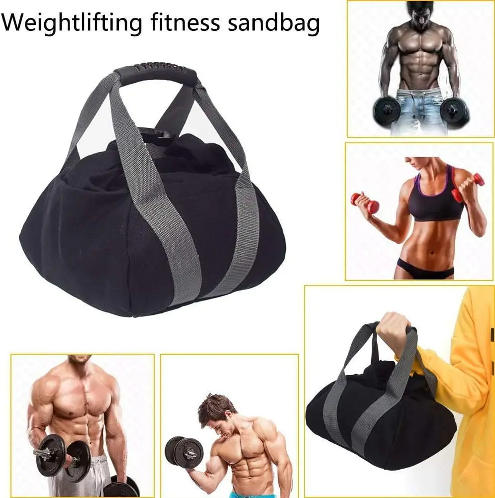 Gym Bodybuilding Training Sandbag Exercise Bag Heavy Empty Gym Weight Sand Fitness Weight Lifting Boxing Fitness Accessory