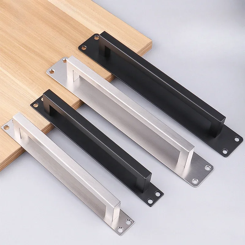 Stainless steel metal home accessories sliding door door handle furniture cabinet door handle easy to install