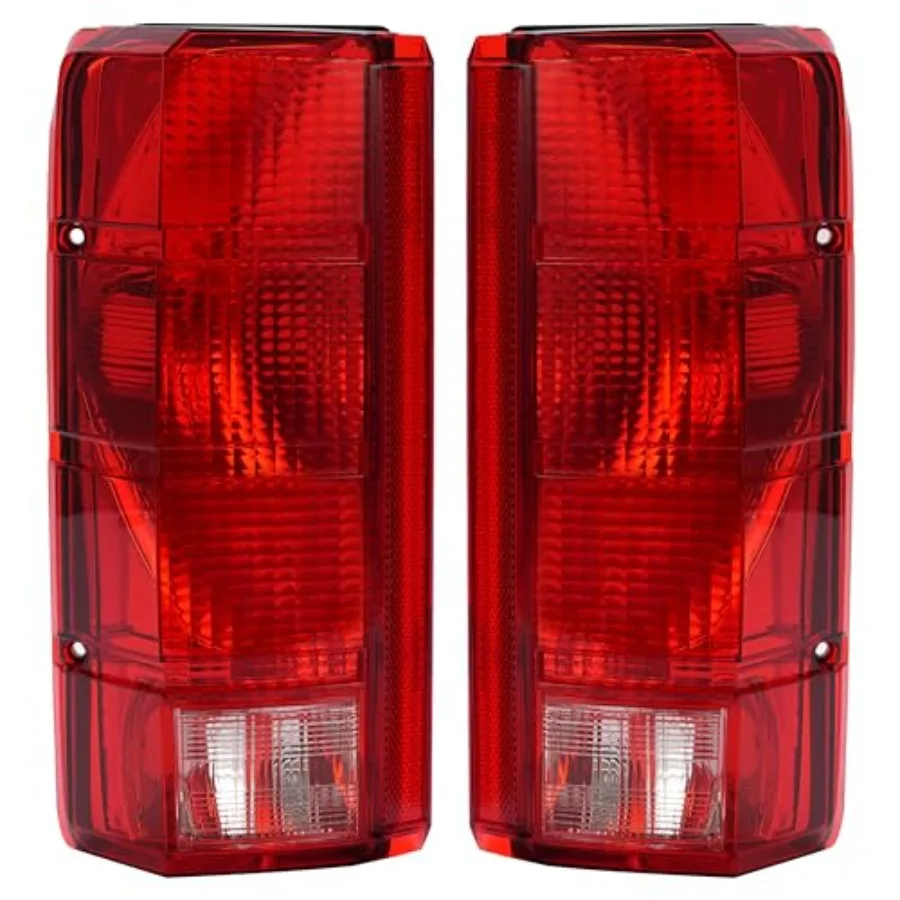 

Галогенные задние фонари для Ford F-150, F-250, F-350, Bronco, F-100 (1980-1986), замена задних стоп-сигналов, черные, с прочным корпусом, 2 шт.