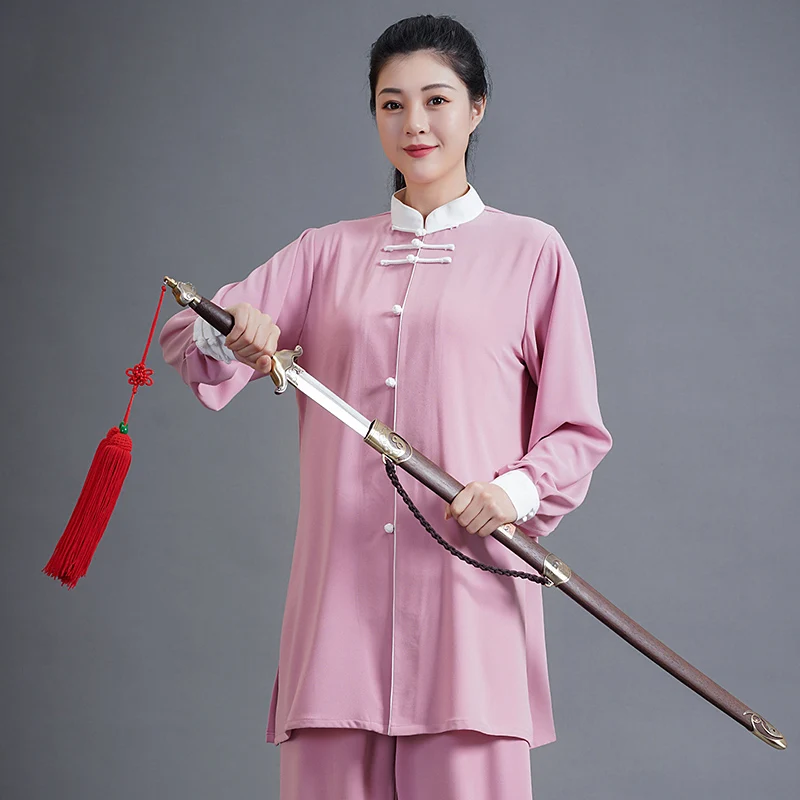 Premium High-End Unisex Tai Chi Practice Uniform Spring/Autumn 2026 New Long Sleeve Comfort Fit for Competition & Daily Practic