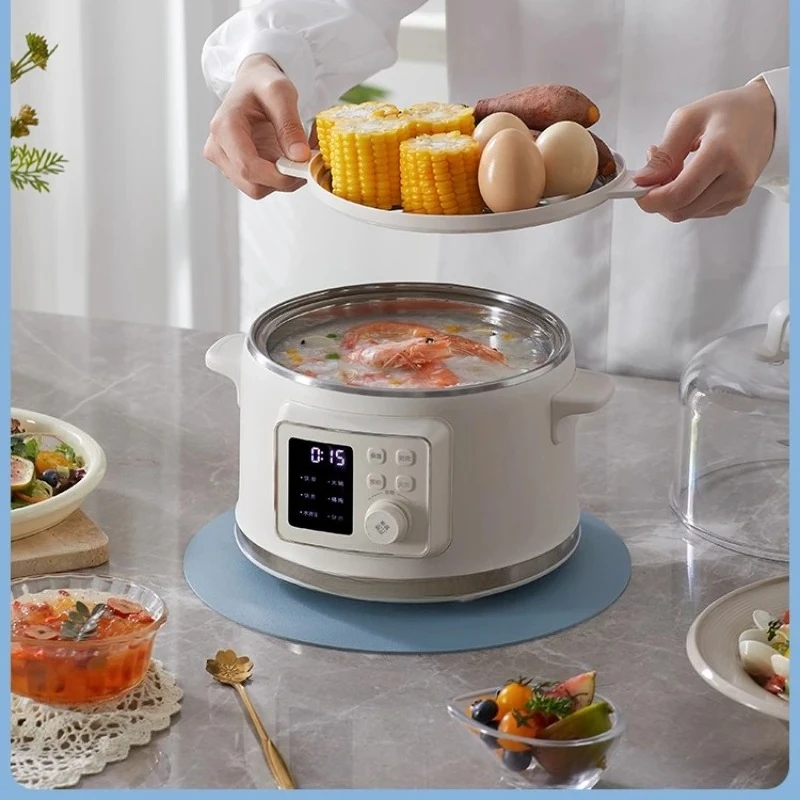 

Electric Steamer Multifunctional Smart Steaming and Cooking Integrated Pot Multi-layer Small Steam Pot