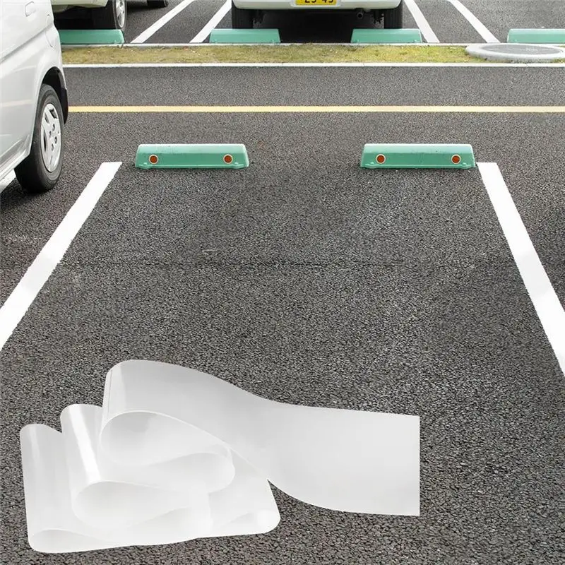 J1UL1N 4 X 84.5Inch Parking Lot Line Stencil,Reusable Silicone Parking Lot Stencils,Pavement Straight Stencil For Paint Parking
