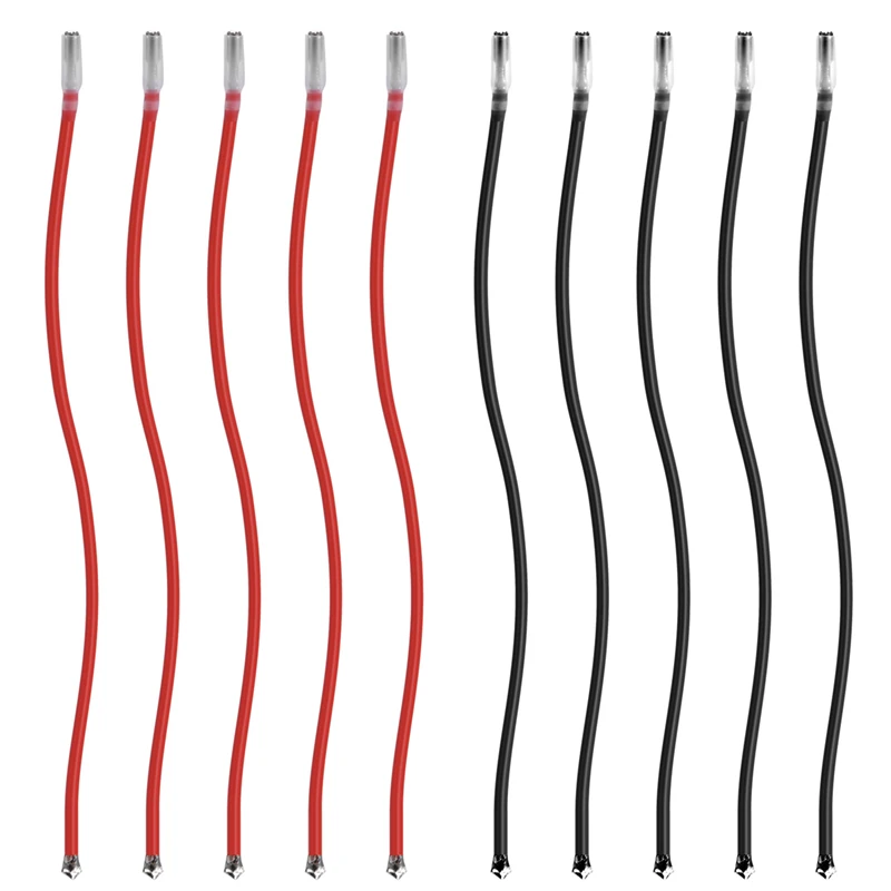 A99E-10PCS 4.0Mm Banana Plug To Alligator Clamp Test Line Power Supply Test Line For RC Car