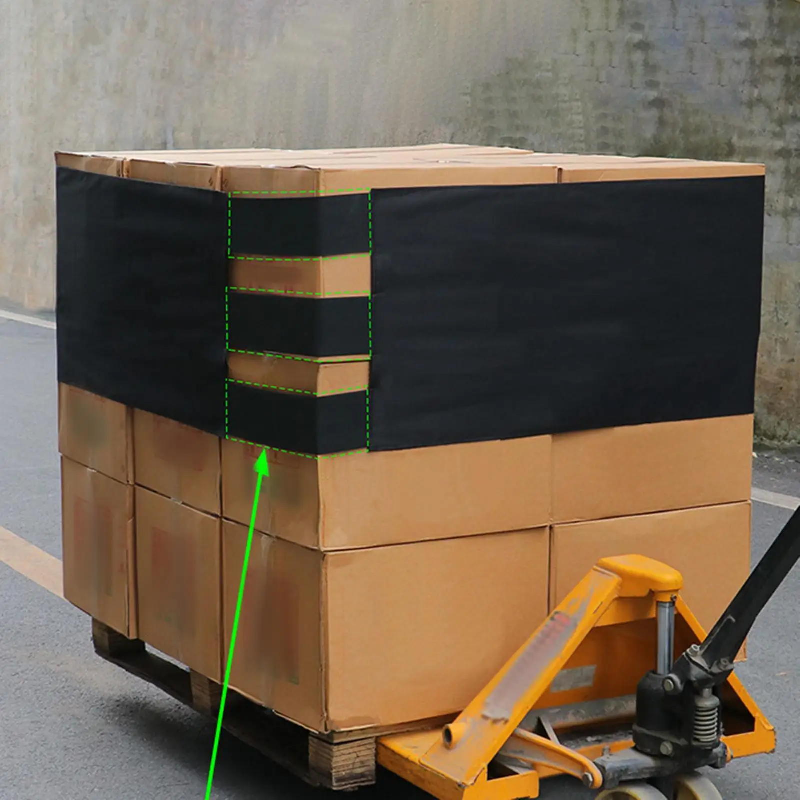 Pallet Strap Elastic Shipping Transportation Oxford Cloth Strong Load Capacity Easy Use Storage Heavy Duty Cargo Tie Down Strap