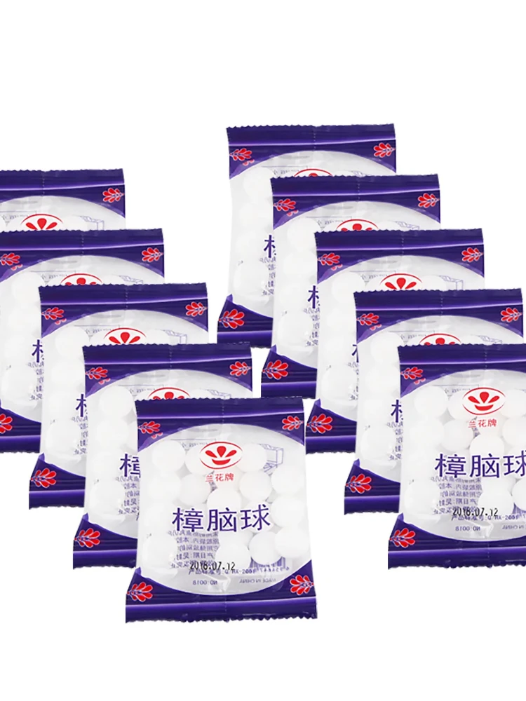 Boule de camphre naturelle pour garde-robe, élimination des odeurs de chaussures, résistant aux insectes, anti-mites, pilules anti-mites, livraison directe