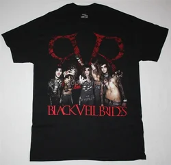 Black Veil Brides Band Shock Rock Glam Metal Post Hardcore New Black T Shirt