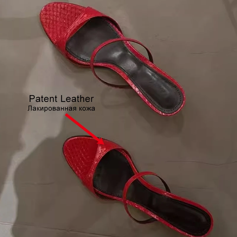 Women’s Real Leather Comfort Slides - Casual Flats Sandals 34-43