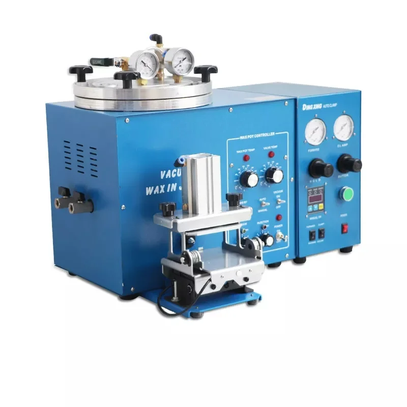 

510W Automatic CNC Casting Waxing Machine 3KG Jewelry Vacuum Wax with Metal Control Box for Jewelry Wax Injector