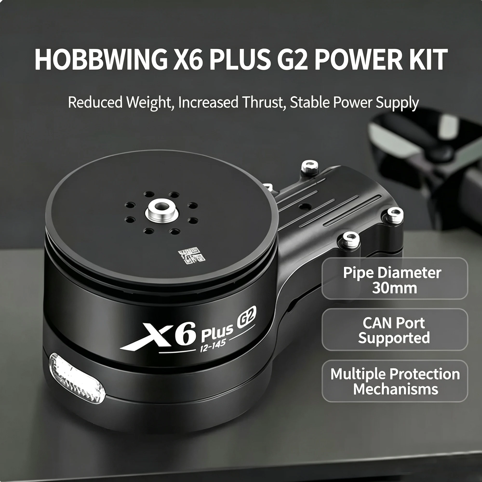Hobbywing XRotor X6 PLUS power Motor 2480 blade agricultural crop protection machine drone