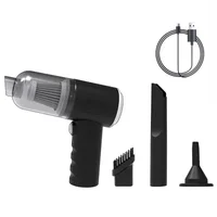 9000Pa Wireless Car Vacuum Cleaner USB Charging 1200mAh Portable Cleaning Appliance Mini Wet and Dry Vacuum Cleaner Household 6
