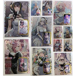 Anime Goddess Story Elysia Yae Miko Ganyu Hms Cheshire Yor Forger Film Card Collectible Cards Christmas Birthday Gifts Game Toys