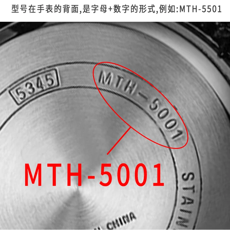 Horloge accessoires voor Casio minerale horloge lenzen MTH-1501 MTH-1060 MTH-3030 MTH-5001 glazen horloge accessoires