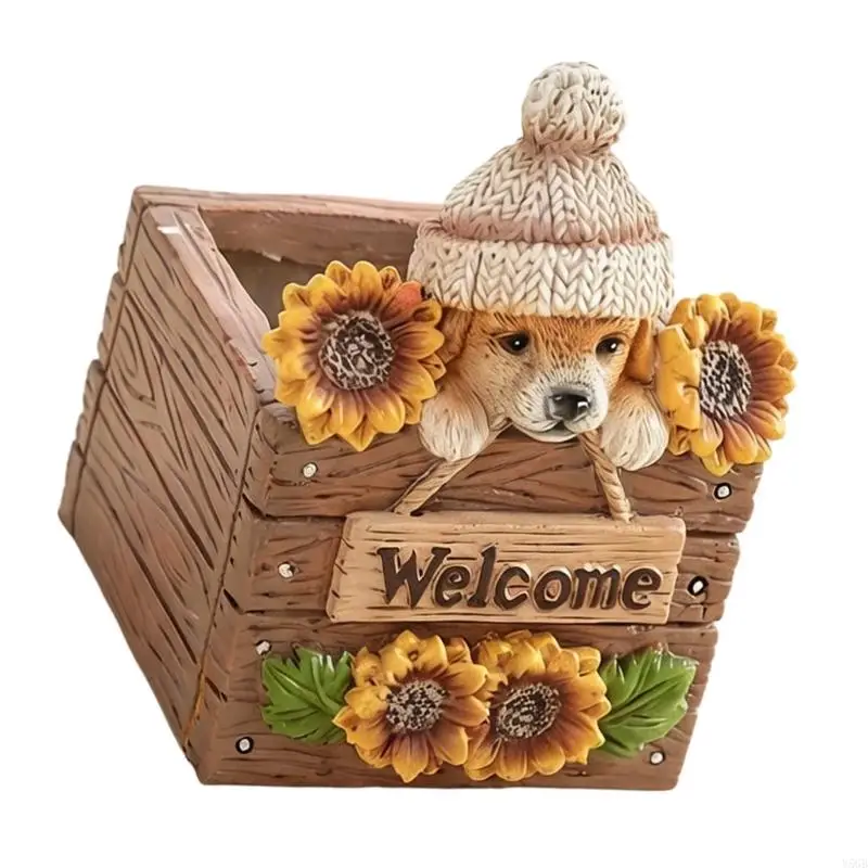 Lovely Animal Resins Planter Animal Decorative Flower Pot for Outdoor Garden And Indoor Decoration Y5GB