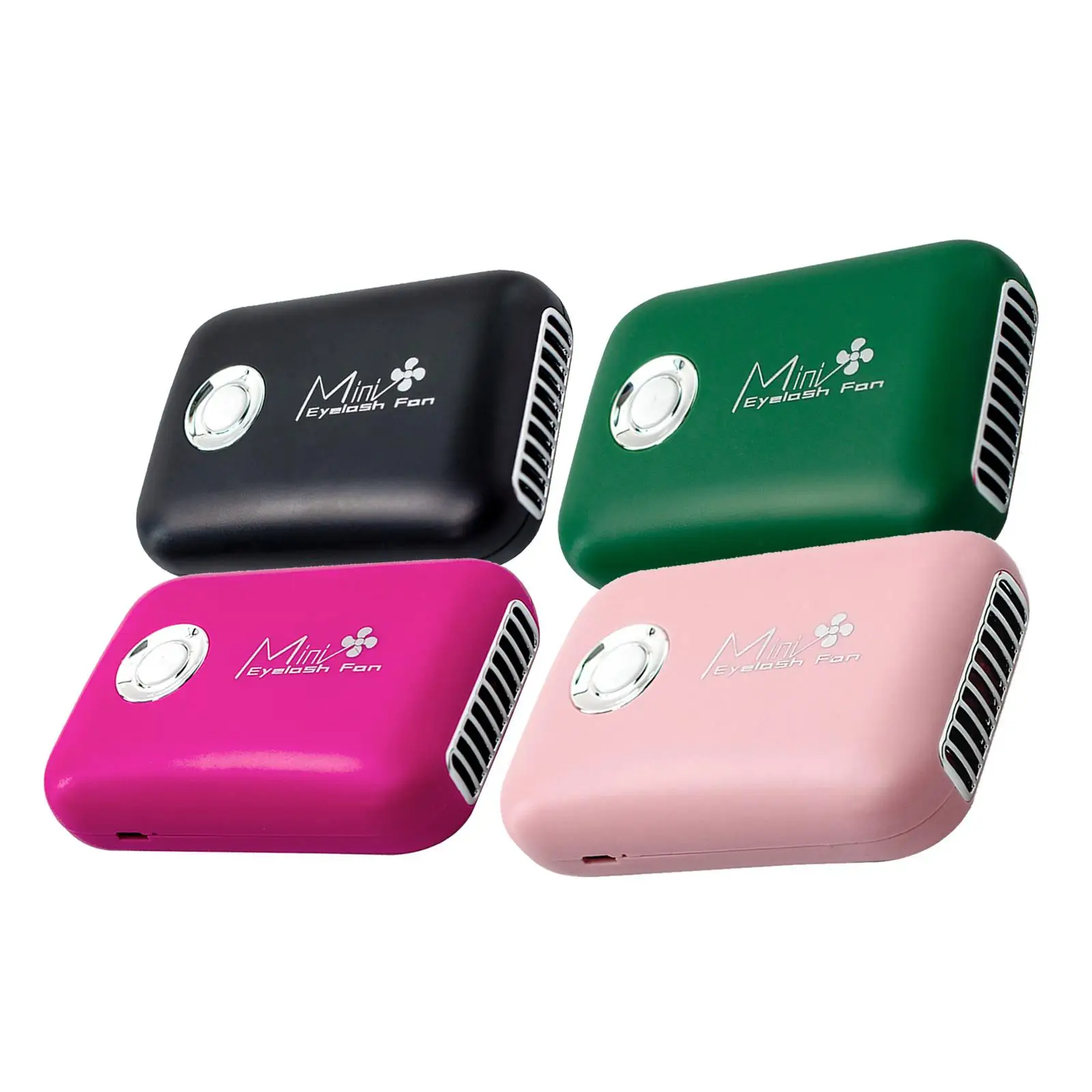 Bladeless Eyelash Fan Dryer Rechargeable Cooling Fan for Glue Quick Dry Tool