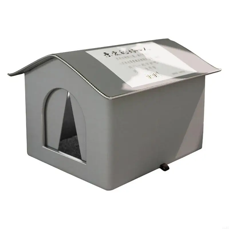 Warm Outdoor Strays Cats Nest Cold Resistant and Weatherproof Cats Shelter House