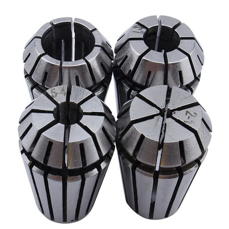 10Pcs Er16 Spring Collet With 1Pcs Motor Shaft 8Mm Extension Rod Holder CNC Milling Tool Engraving Machine 1Mm-10Mm