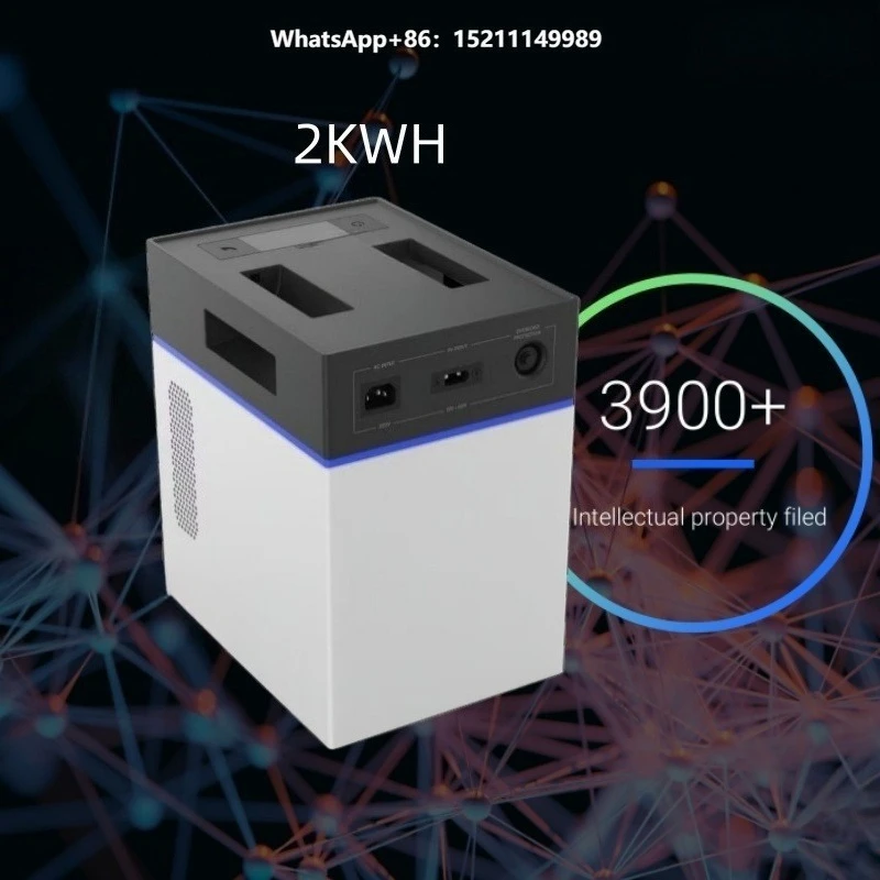 1000W Solar Energy System 2KWH Solar Charger with Pure Sine Wave Inverter Lithium Ion Battery Power Station Generator