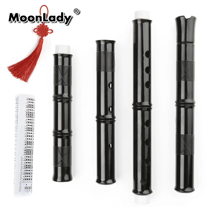 Chinese Traditional Resin Musical Instrument Nine Section Xiao In G Key Suitable For Beginners
