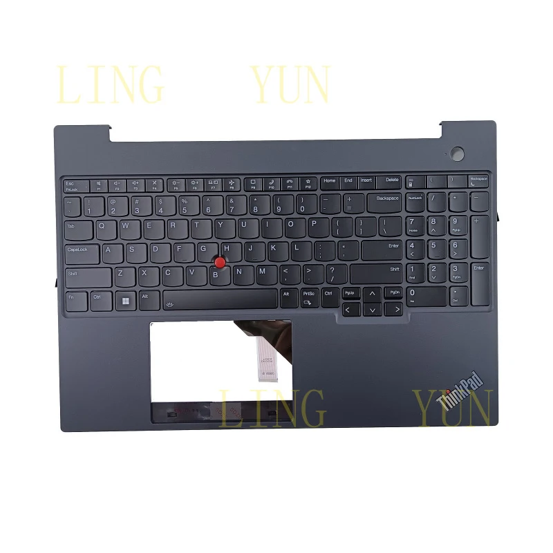 

Z New with FPR Backlit Keyboard For Lenovo Thinkpad E16 Gen 1 5M11H94852
